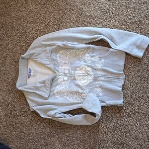 Women's small zip up top